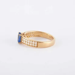 Bague Solitaire Saphir Ceylan Diamants