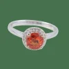 Bague Spessartite Diamants