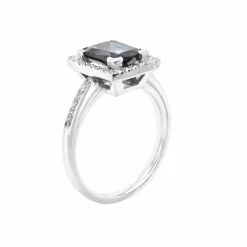 Bague Spinelle et Diamants