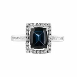 Bague Spinelle et Diamants