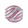 Bague Spinelles et Diamants