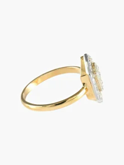 Bague style Art Déco Diamants