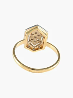 Bague style Art Déco Diamants