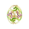 Bague style Art Nouveau Iris