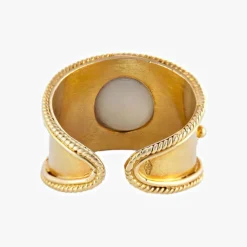 BAGUE « SULTAN » OR & NACRE