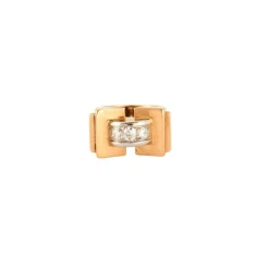 Bague Tank 2 ors Diamants