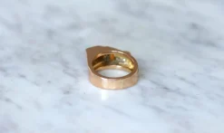 Bague Tank Asymétrique Diamants 1,20 Cts