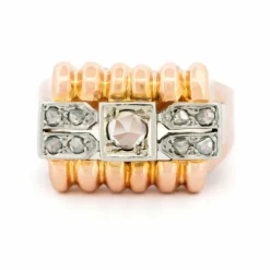 Bague Tank Diamant