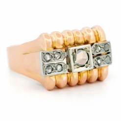 Bague Tank Diamant