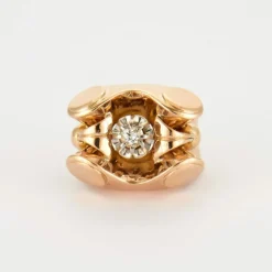 Bague Tank Diamant