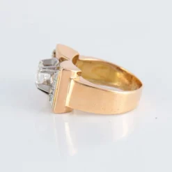 Bague Tank Diamants