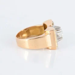 Bague Tank Diamants