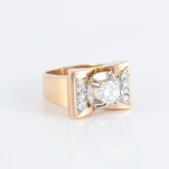 Bague Tank Diamants