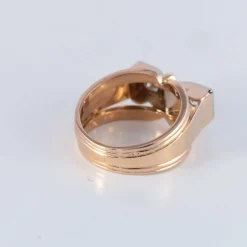 Bague Tank Double Diamants