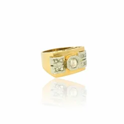 Bague Tank en diamant vers 1940