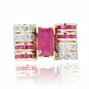 Bague tank rubis et diamants