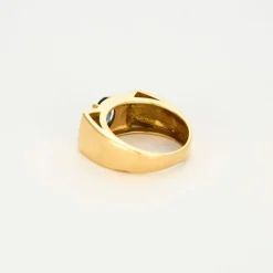 Bague Tank saphir