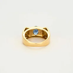 Bague Tank saphir