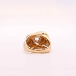 Bague Tank Tourbillon Diamant or jaune