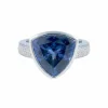 Bague Tanzanite Diamants
