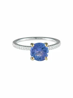 Bague Tanzanite Diamants