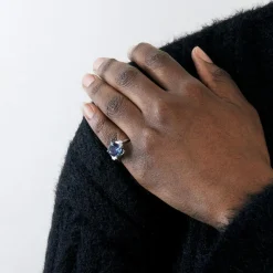 Bague Tanzanite Diamants