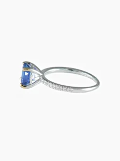 Bague Tanzanite Diamants