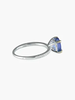 Bague Tanzanite Diamants