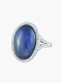 Bague Tanzanite Diamants