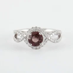 Bague Tentation Saphir Rose