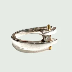 BAGUE TIGE DIAMANT
