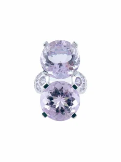 Bague Toi & Moi Améthystes