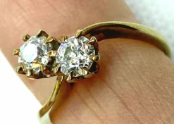 Bague Toi & Moi diamants