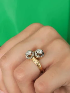 Bague Toi & Moi diamants