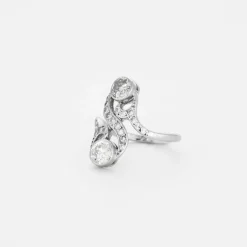 Bague toi & moi Or et Diamants