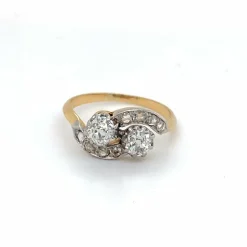 Bague Toi & Moi Vintage