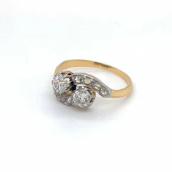 Bague Toi & Moi Vintage