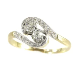 Bague Toi et Moi, diamant