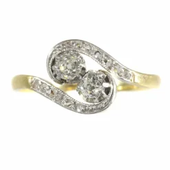 Bague Toi et Moi, diamant