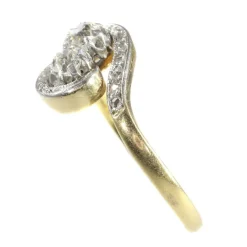 Bague Toi et Moi, diamant