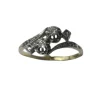 Bague Toi et Moi diamants or et platine