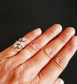 Bague Toi et moi, diamants