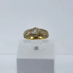 Bague Toi et Moi diamants troïdia