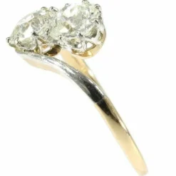 Bague toi et moi, diamants