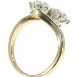 Bague toi et moi, diamants