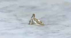 Bague Toi et Moi diamants Belle Époque