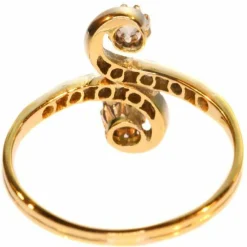 Bague Toi et moi en diamant