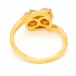 Bague Toi Et Moi en or jaune 18 carats et diamants