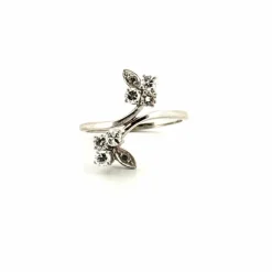Bague Toi et Moi Or Blanc 18k & Diamants