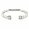 Bague Toi et Moi Or blanc Diamant